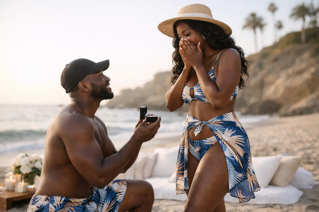 Best Coordinated Swimwear for Beach Proposals