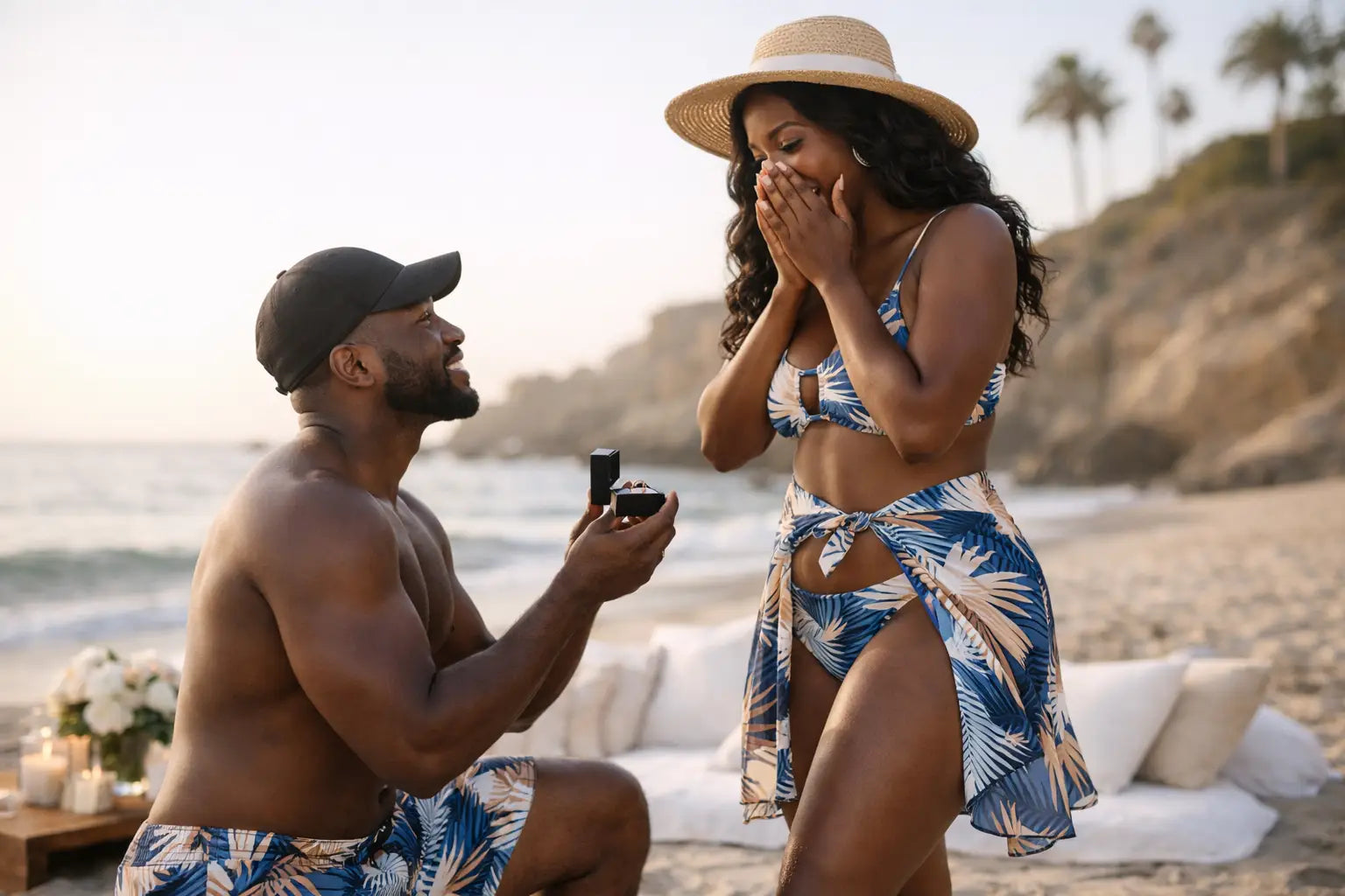 Best Coordinated Swimwear for Beach Proposals