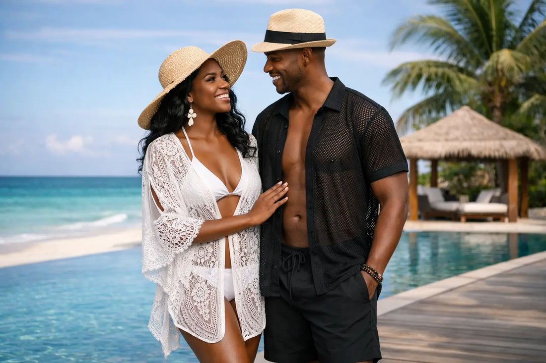 Best Swimsuit Cover-Ups for Couples on Getaways
