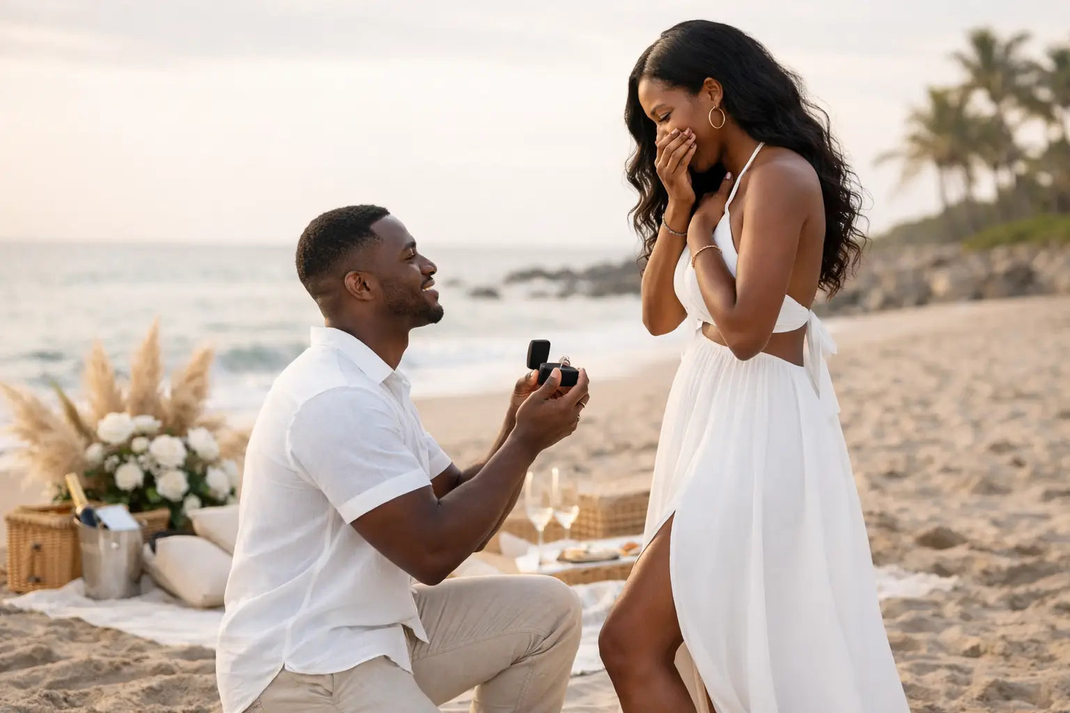 11 Beach Proposal Outfit Examples to Copy