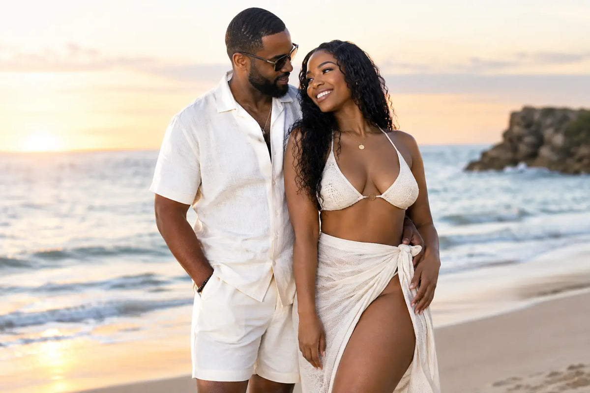 Couples Beach Photoshoot Style Guide for Two