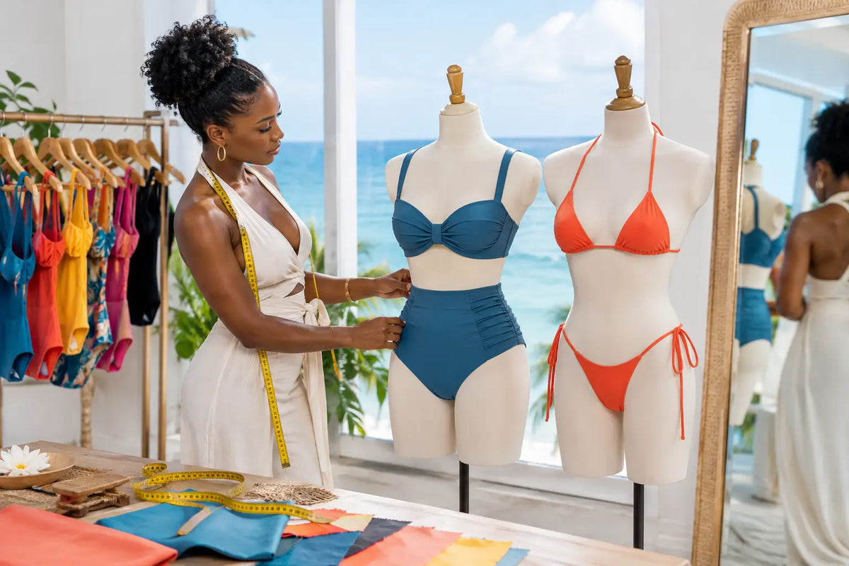 High Waist Versus String Bikini Fit Guide