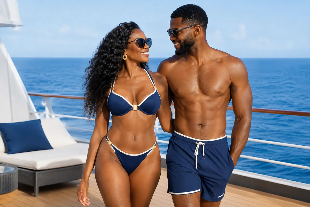 Best Swimsuits for Cruise Dates That Match