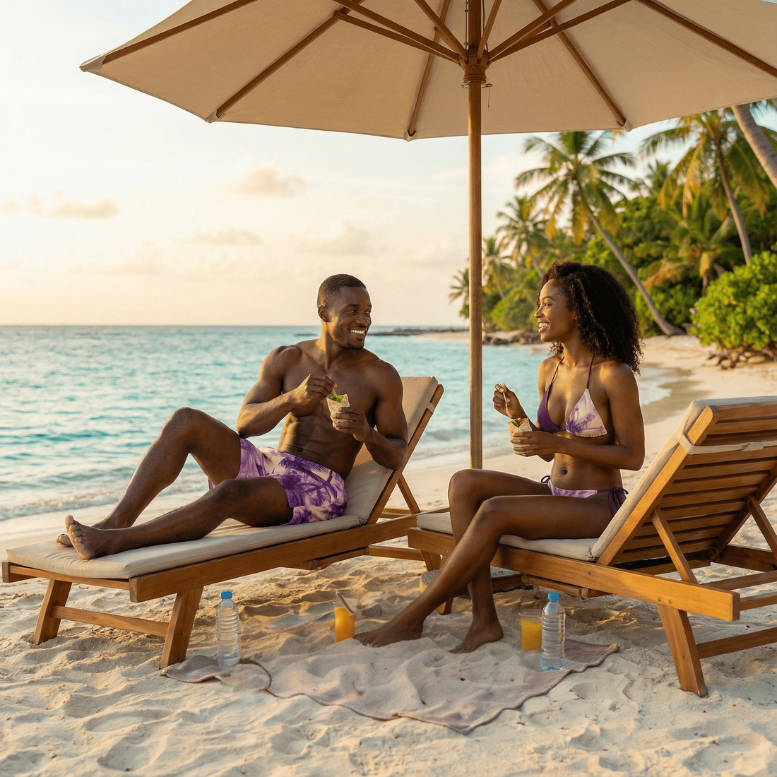 Matching swimwear: Top tips for styles, fits, and fabrics for couples