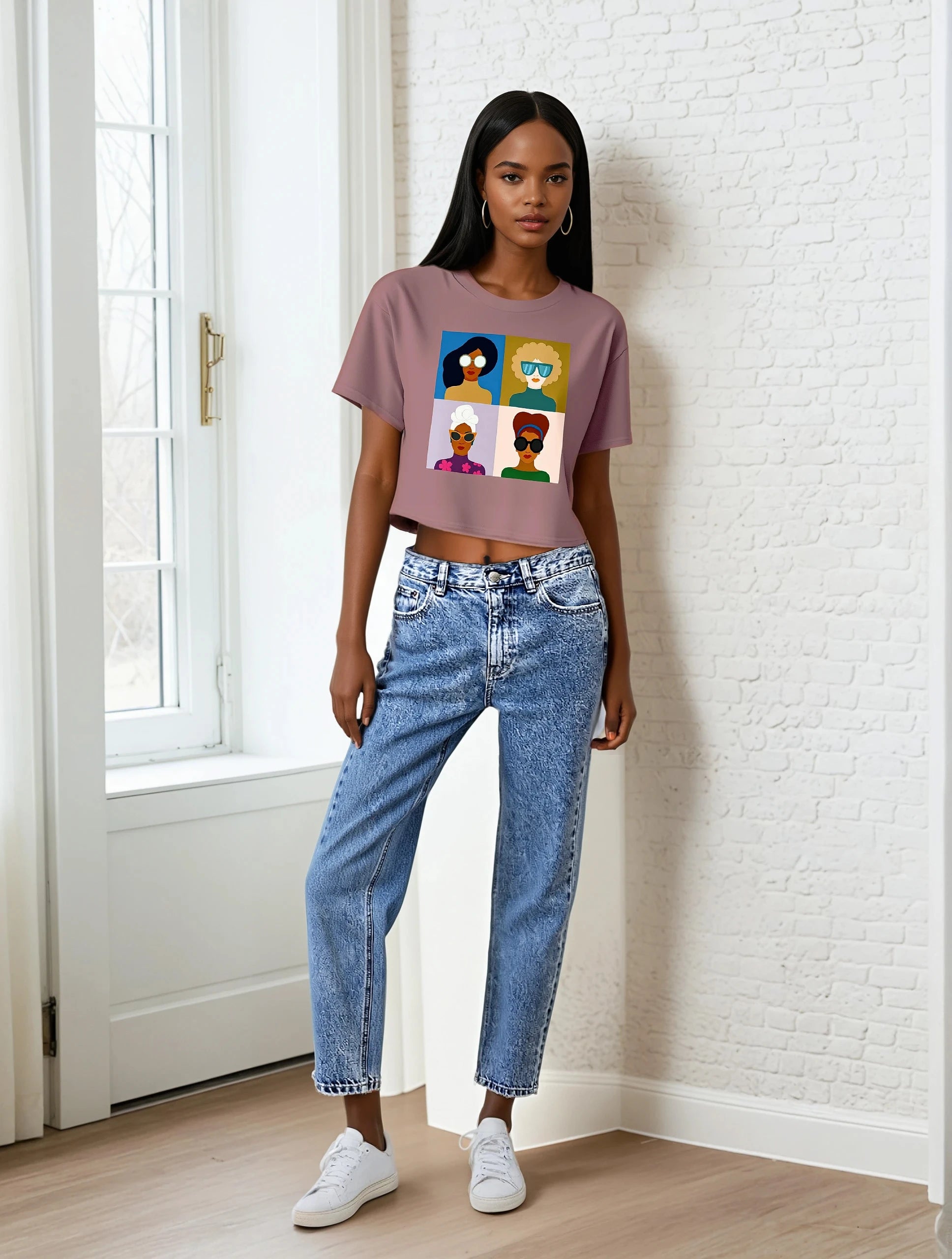 Women’s crop top - Worthy - Ivrie Blu 