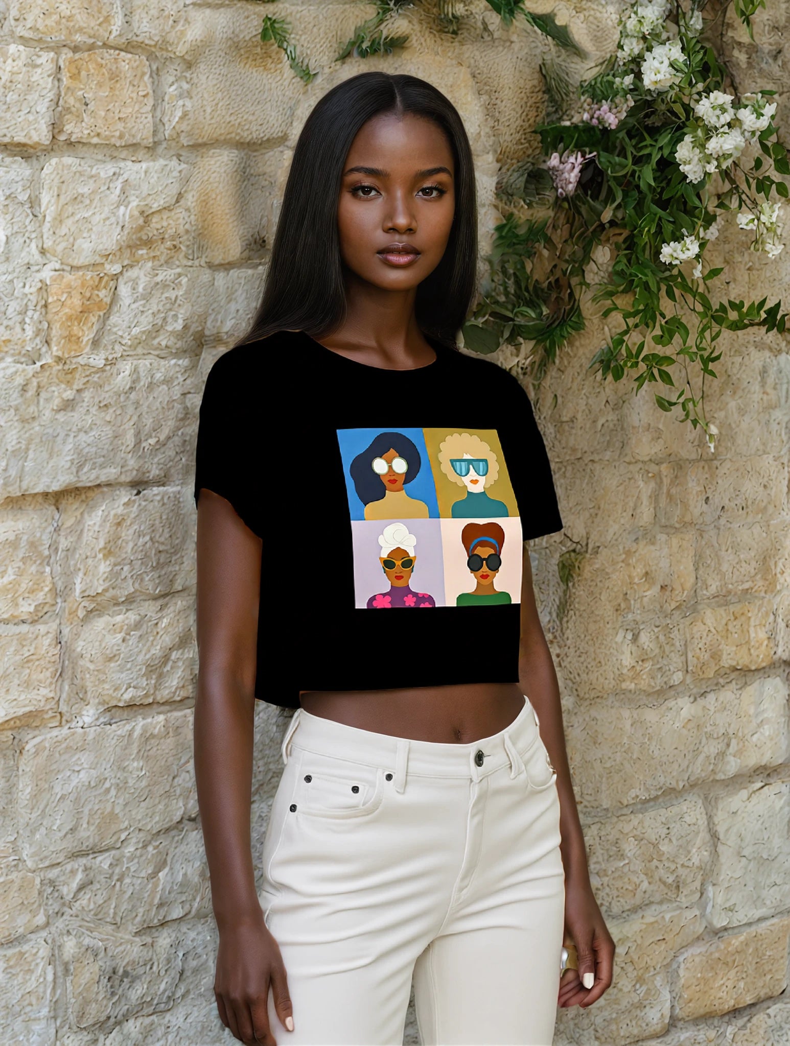 Women’s crop top - Worthy - Ivrie Blu 