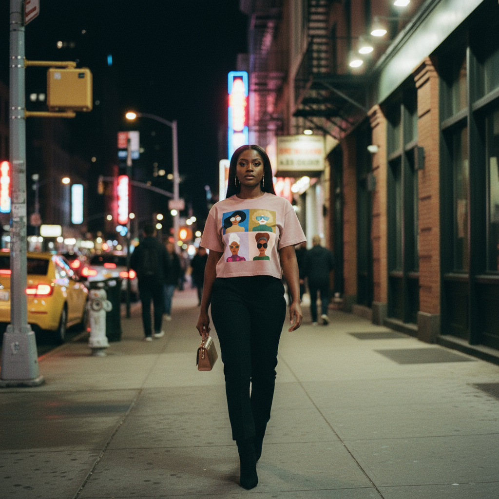 Women’s crop top - Worthy - Ivrie Blu 