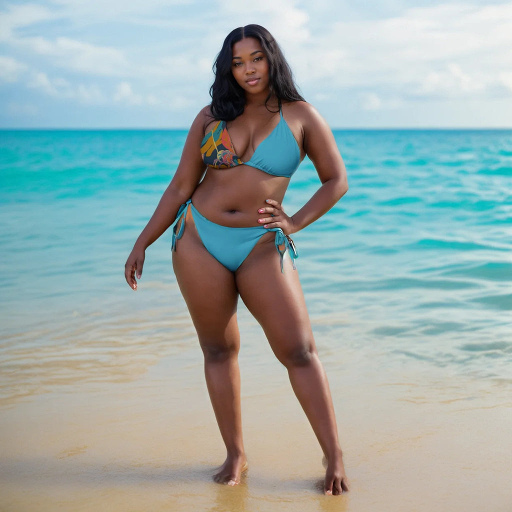 His and Her's Couples Matching Swimwear- BIKINI- Carrib Party - Ivrie Blu 