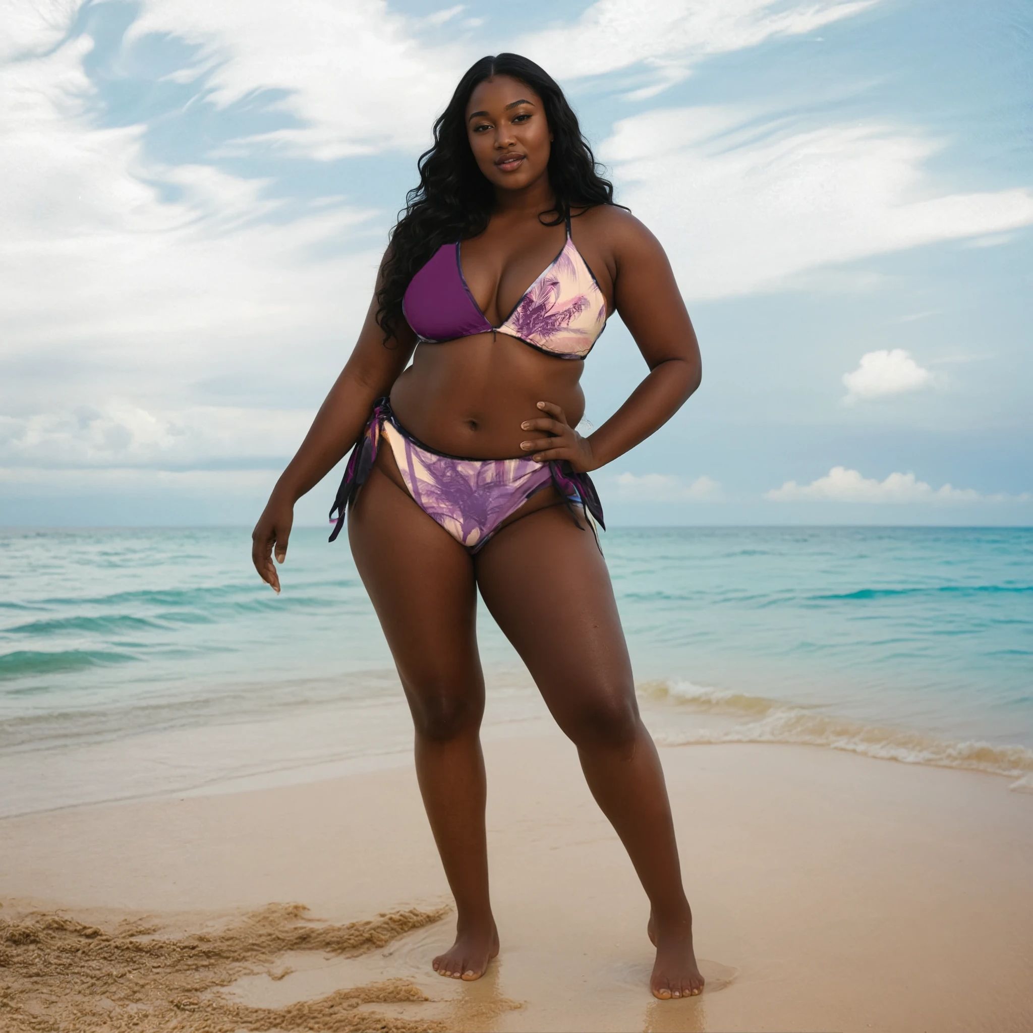 Couples Bikini – Full Palm Sunset (His & Hers)