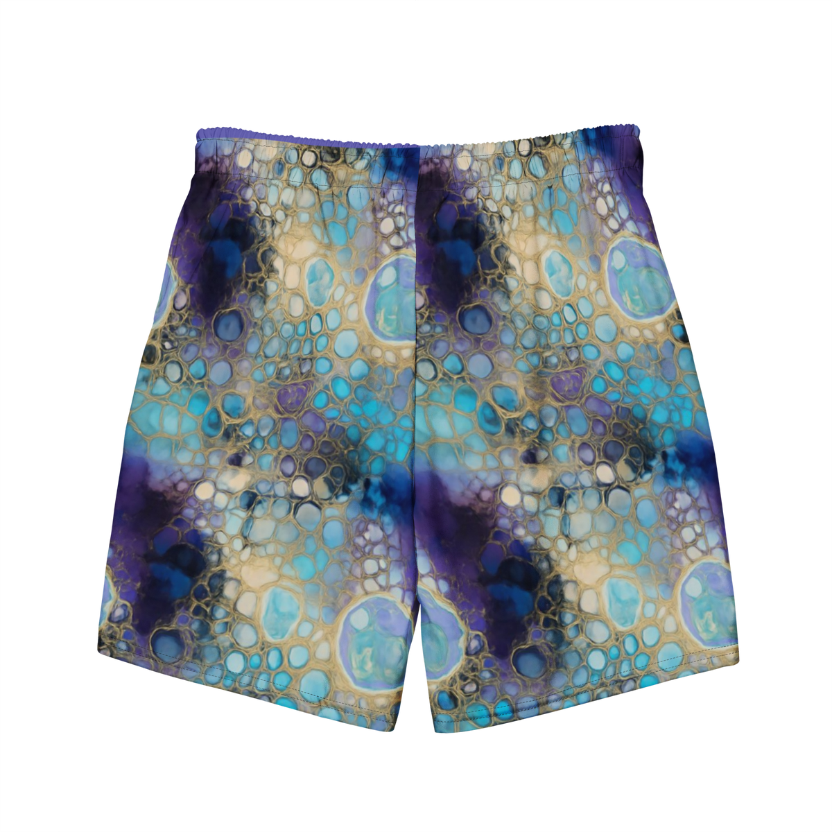 Couples Swim Trunks – Turquoise Waters (His & Hers) Ivrie Blu