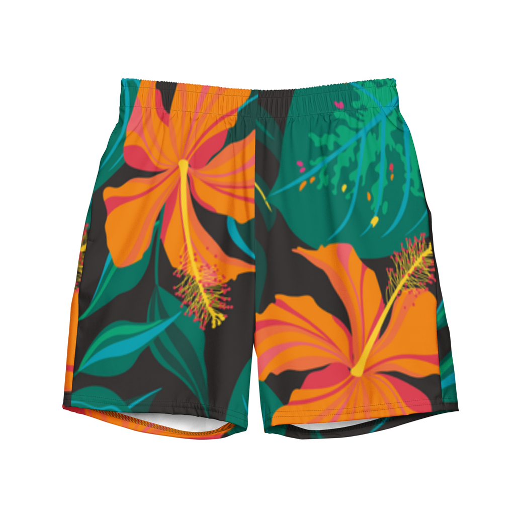 Couples Swim Trunks – Jungle Love Full (His & Hers) - Ivrie Blu 