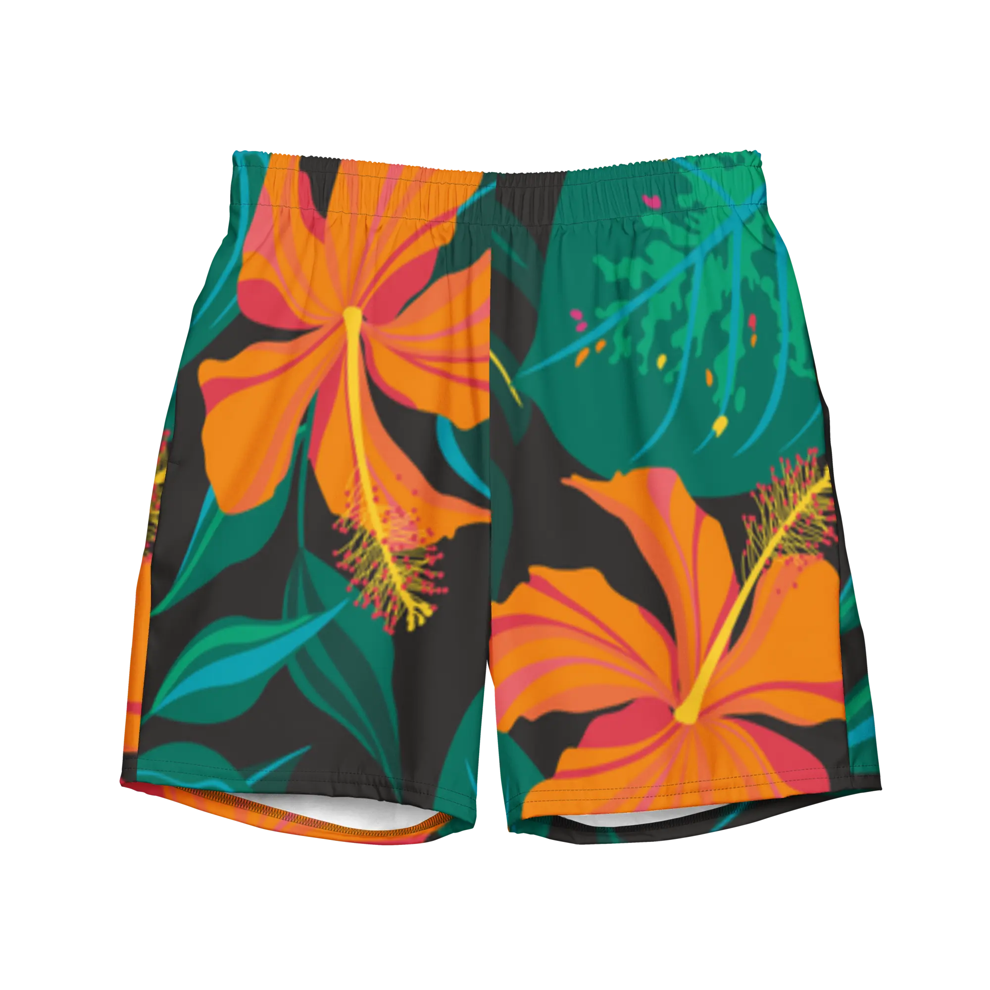 Couples Swim Trunks – Jungle Love Full (His & Hers) - Ivrie Blu 