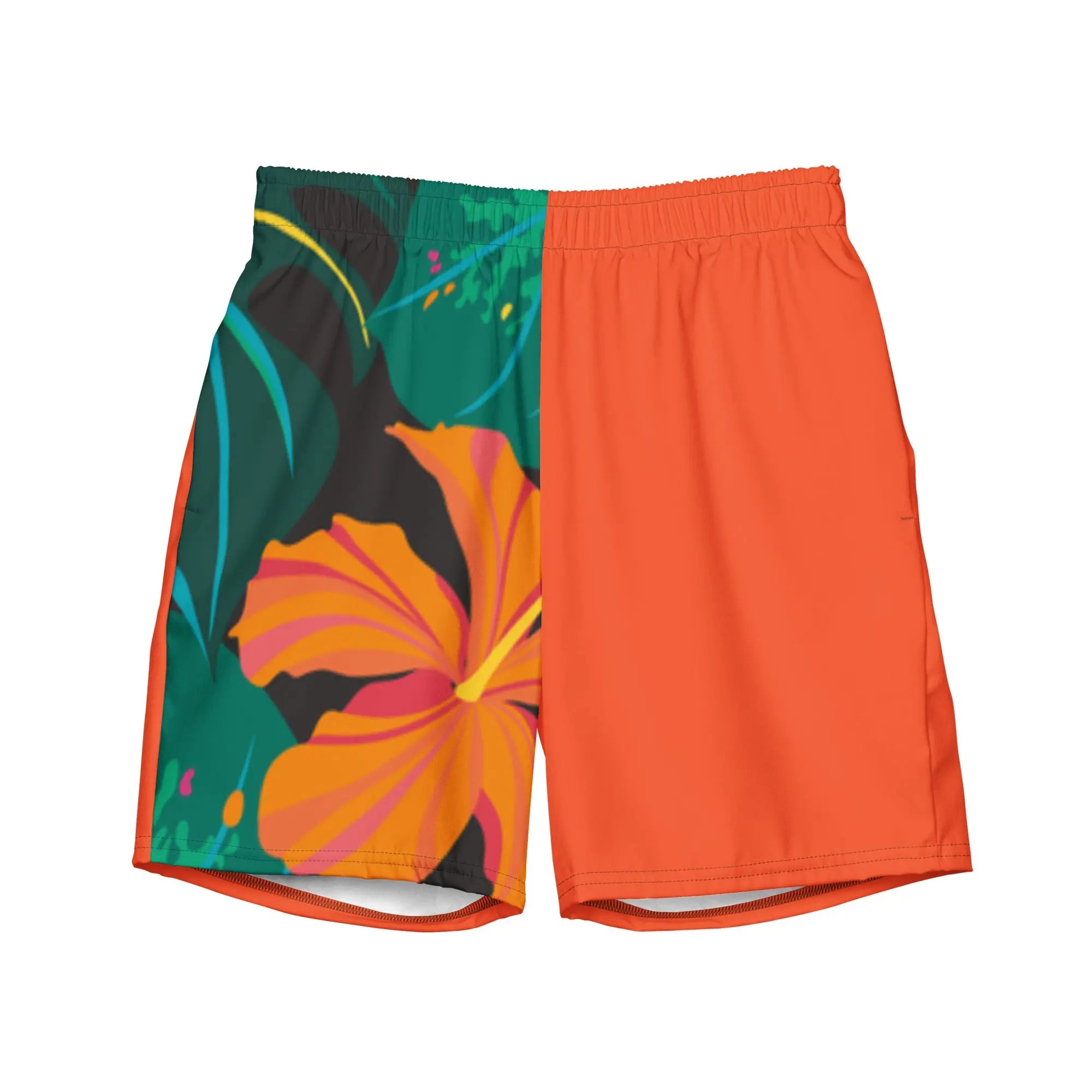 Couples Swim Trunks – Jungle Love (His & Hers) - Ivrie Blu 
