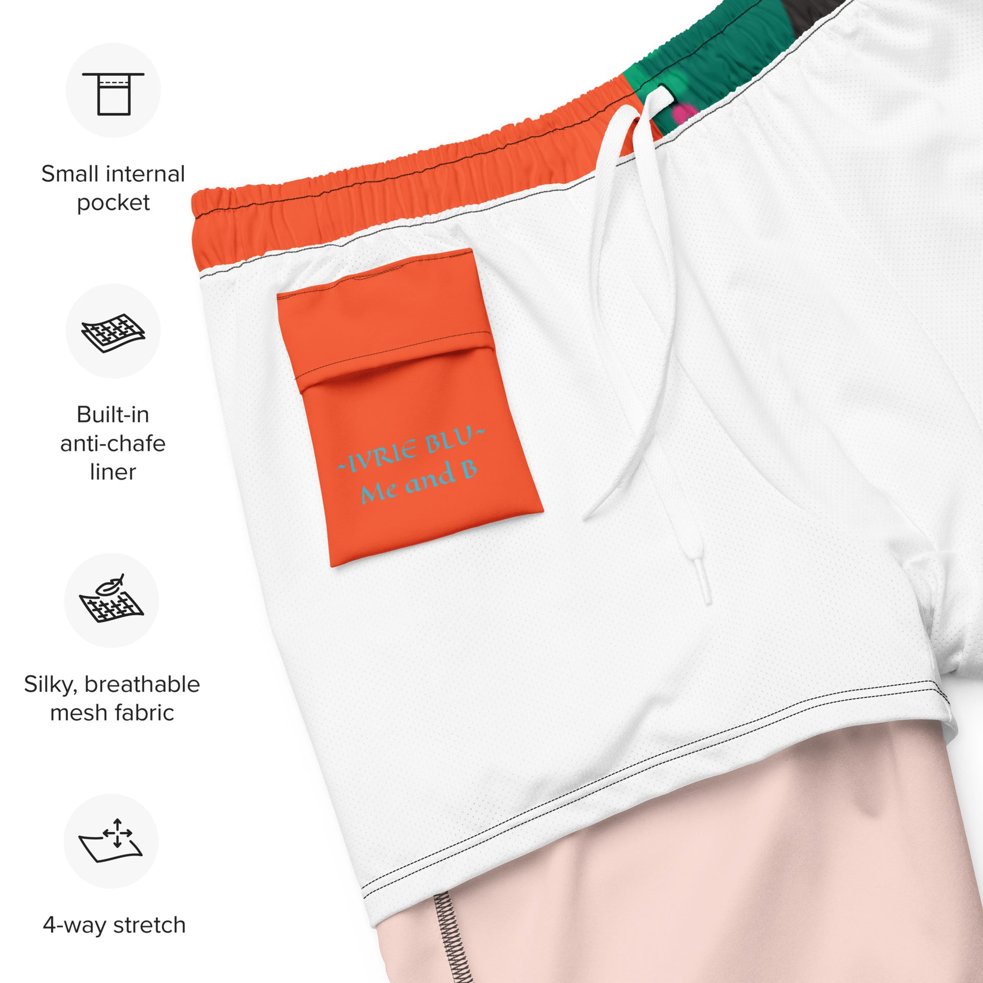 Couples Swim Trunks – Jungle Love (His & Hers) - Ivrie Blu 