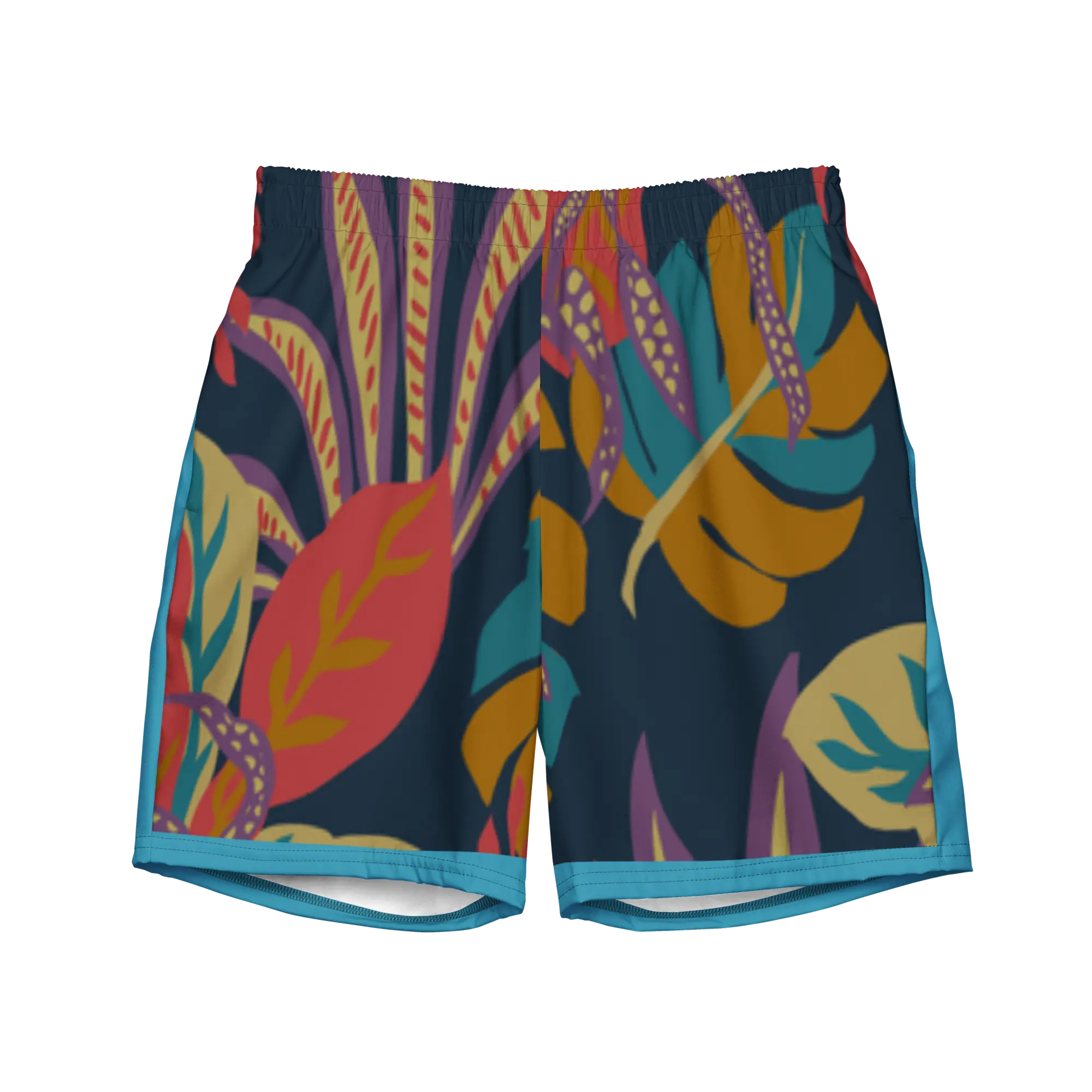 Couples Swim Trunks – Carrib Party (His & Hers) - Ivrie Blu 