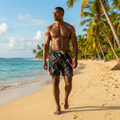 Couples Matching Swimsuits - Men's Trunks – Liquid Gold - Ivrie Blu 